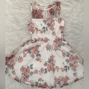 Le Chateau, size small, flower dress